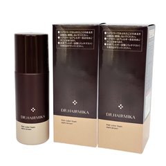{2本まとめ割引}ドクターへアミカ  ヘアカラーフォーム 80ml ダークブラウン（医薬部外品）簡単＆長持ち 男女兼用・サロン品質カラー