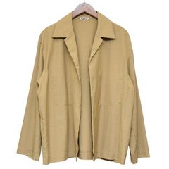AURALEE　オーラリー　WOOL SILK TROPICAL SHIRTS JACKET　ボタンレスシャツジャケット　A9SB01WT　8054000208746