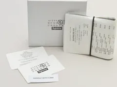 シュプリーム×MM6 Supreme メゾン マルジェラ 財布 レシート Receipt Wallet 'White' SS24A32 白×黒 メンズ u_s e_u F-YA780のサムネイル