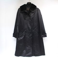 Louis Vuitton ブラックトレンチスプリングコート Louis Vuitton ブラックトレンチスプリングコート LOUIS VUITTON