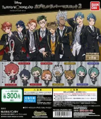 【中古】紙製品 ガチャ台紙 「ディズニー ツイステッドワンダーランド カプセルラバーマスコット2」