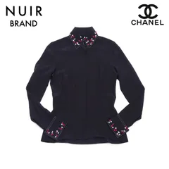 激レア 90s vintage CHANEL  シルクブラウス　フランス製合わせても可愛いです