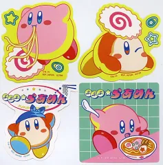 【中古】シール・ステッカー カービィ＆ワドルディ(A)/ステッカー(4枚セット) かわいさマシマシ★ステーショナリー 「一番くじ 星のカービィ ぷぷぷ★らあめん」 H賞