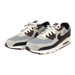 ナイキ NIKE AIR MAX90 エアマックス90 スニーカー DQ4071 004 ウルフグレー バーガンディ 27.5cm【中古】【美品】
