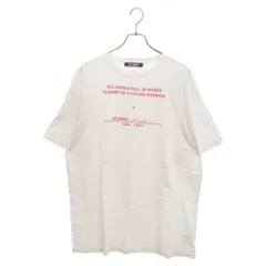 RAF SIMONS (ラフシモンズ) 22SS Tour Tee ツアープリントクルーネック半袖Tシャツ ホワイト 221-M125-19001-0010のサムネイル