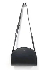 【中古】A.P.C アーペーセー  バッグ レディース ショルダーバッグ ハーフムーン レザー 送料無料