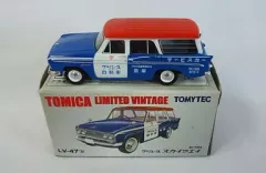 【中古】ミニカー 1/64 LV-47b プリンス スカイウェイサービスカー (ブルー×ホワイト) 「トミカ リミテッドヴィンテージ」