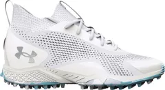 【送料無料】 アンダーアーマー レディース スニーカー シューズ Under Armour Women's Glory 2 Mid Turf Lacrosse Cleats White/White