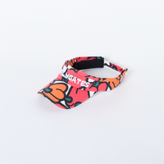 【認定リユース品】パプリカ柄 バイザー (UNISEX)