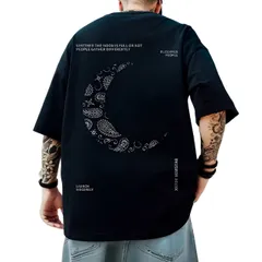 メンズ tシャツ 半袖 大きい サイズ バックプリント 速乾 ジムtee 筋トレ おしゃれ バンダナ 柄 ビッグ シルエット ゆったり ストリート オーバーサイズ オシャレ お洒落 カジュアル かっこいい ビックシルエット ジム 涼しい 汗対策 汗染み防止