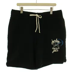 フラグメントデザイン FRAGMENT DESIGN ナイキ NIKE ジョーダン スウェット ショートパンツ ハーフ L 黒 ブラック DJ0617-010 /DK