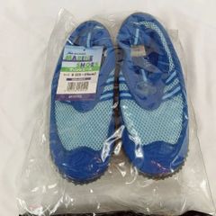 未使用　タグ付き　マリンシューズ　ブルー　サイズ23～25㎝