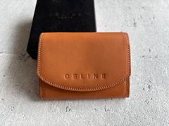 CELINE マルチコインケース ブラウン×マカダム 箱付き