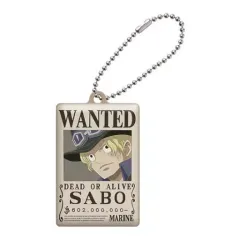 【中古】キーホルダー サボ 「ワンピース ウォンテッドプレート 第三弾」