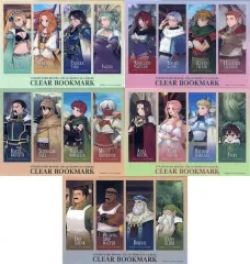 【中古】ブックカバー・栞 [単品] 集合 クリアブックマーク20枚セット 「PS5/PS4/Switchソフト マリーのアトリエ Remake ～ザールブルグの錬金術士～ スペシャルコレクションボックス」 同梱特典