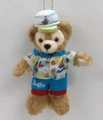 【中古】ぬいぐるみ ダッフィー(ダッフィーのサニーファン) ぬいぐるみバッジ 「Duffy and Friends-ダッフィー＆フレンズ-」 東京ディズニーシー限定