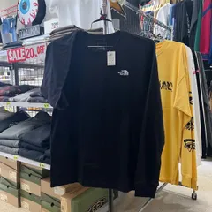USA モデル‼️XLあり‼️THE NORTHFACE ノースフェイス⚫︎長袖　ロンT ロングTシャツ　ブラック　M L XL