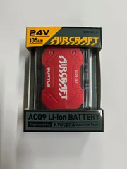 新品 バートル AIR CRAFT 24VバッテリーAC09 メタリックレッドのサムネイル