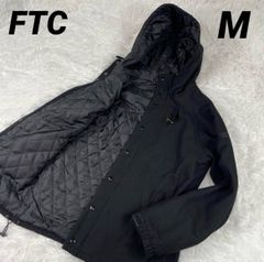 美品　FTC ウール　キルティングジャケット　ブラック　ブルゾン