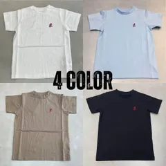 【新品】GRAMICCI(グラミチ)　KIDS　キッズ　ワンポイントTEE　110　120　130　半袖　5201-STS-K