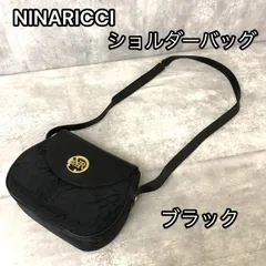 NINARICCI　ショルダーバッグ　ブラック　ニナリッチ