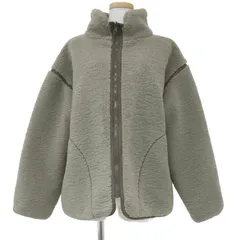 美品 Plage プラージュ ブルゾン ジャケット アウター 22秋冬 グレー系 38(M) リバーシブル ボア ナイロン きれいめ カジュアル 防寒 シンプル ブランドのサムネイル