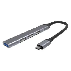 Type-C USB HUB 4ポート ルーメン Lumen 伝送速度5Gbps USB Type-C to USB-A 3.0 + USB2.0 x 3 ハブ USB A 機器 4台接続用 USBハブ OTG機能付