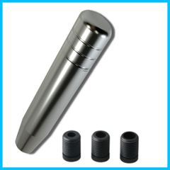 【数量限定】MT 交換 延長 シフトノブ エクステンション トラック 軽トラ アルミ合金 汎用 カーシフターレバー 18cm ロング [APAGAI] チタン 延長 ねじ込み式 ジムニー 180mm 焼入れ かっこいい (ガンメタ)
