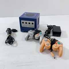 Nintendo ゲームキューブ DOL-001 ゲームボーイプレイヤー DOL-017 ゲームキューブ本体 ゲームキューブ専用コントローラー2個 ゲームハード ゲームパッド セット