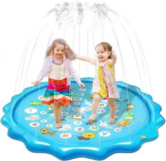 噴水マット プレイマット プールマット 子供 ペット １７０ｃｍ 水遊び 庭 夏 楽天市場】噴水マット プール プレイマット マルチカラー 子供