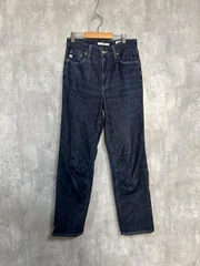 SOMETHING サムシング エドウィン ハイウエスト ELSA ストレート デニムパンツ sizeS/濃紺 ■■ レディース