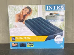 未使用保管品 INTEX インテックス エアーベッド　シングル DURA-BEAM STANDARD 76×191×25cm /92546のサムネイル
