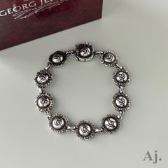 ヴィンテージ　ブレスレット ジョージジェンセン ブレスレット フラワー 44 ヴィンテージ AG925