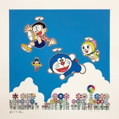 記憶の中のドラえもん』という版画を、2月18日(金)に販売する