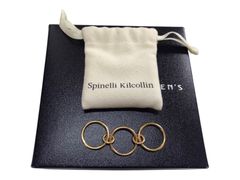 Spinelli Kilcollin 3連 18K イエローゴールド 指輪 スピネリキルコリン