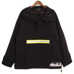 未使用品 JACKSON MATISSE × MOUNTAIN SMITH  / Nylon Anorak ジャクソンマティス マウンテンスミス アノラックパーカー プルオーバー ジャケット JM23SSMS05 BLACK 表記サイズL　【2408】