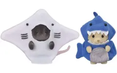 【中古】おもちゃ 赤ちゃんペアセット(海底のお友だち) 「シルバニアファミリー」