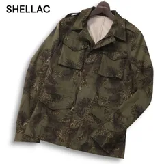 美品 SHELLAC シワ加工 レザー M65 ライダース ブルゾン シェラック 楽天市場】シェラック レザー（コート・ジャケット｜メンズ