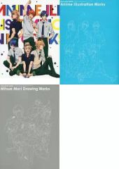 [중고]애니메이션 무크 ≪처녀 게임 서적≫ 노래의☆프린스님 마지 LOVE1000% Anime illustration Works [특장판]