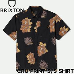 半袖シャツ BRIXTON ブリクストン CRU PRINT RELAXED S/S SHIRT 01447 WHBCF 25SU 日本代理店正規品のサムネイル