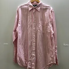 90’s Polo by Ralph Lauren 90年代 ポロバイラルフローレン ボタンダウンシャツ ヴィンテージ 長袖シャツ シンガポール製 16-34サイズ ピンク