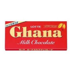 昭和レトロ LOTTE ロッテGhana ガーナミルクチョコレート 初期外箱 