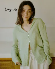 【SALE】【Ungrid】開襟楊柳シャツ/Ungrid/アングリッド/112440429001