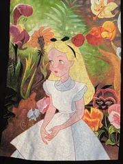 Alice in wonderland  不思議な国のアリス　ヴィンテージ　Tシャツ　Disney  ディズニー　白雪姫　7人の小人　リトルマーメイド　プリンセス