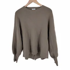 アドーア ADORE ボリューム袖  クルーネックニット レディース JPN：38 のサムネイル