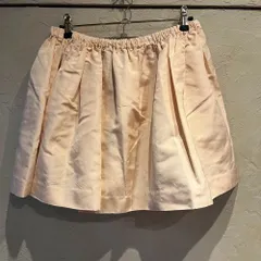 MiuMiu ミュウミュウ シルクスカート ピンク系 【代官山k12】