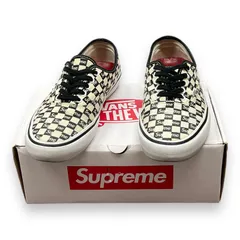 2024年最新】supreme vans authenticの人気アイテム - メルカリ