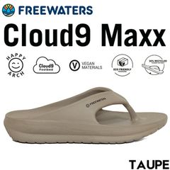 サンダル アウトドアサンダル リカバリーサンダル ビーチサンダル トングサンダル freewaters フリーウォータース Cloud9 Maxx MO-083 TAUPE 日本代理店正規品