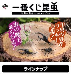 BANDAI SPIRITS 이치 반 쿠지 곤충 세계의 곤충 다이슈고!!A상&라스트원상 니세하나마 오카마키리