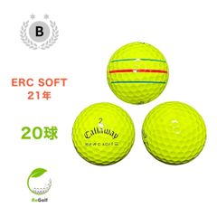 ●1218 ロストボール キャロウェイ ERC SOFT 21年モデル 20球
